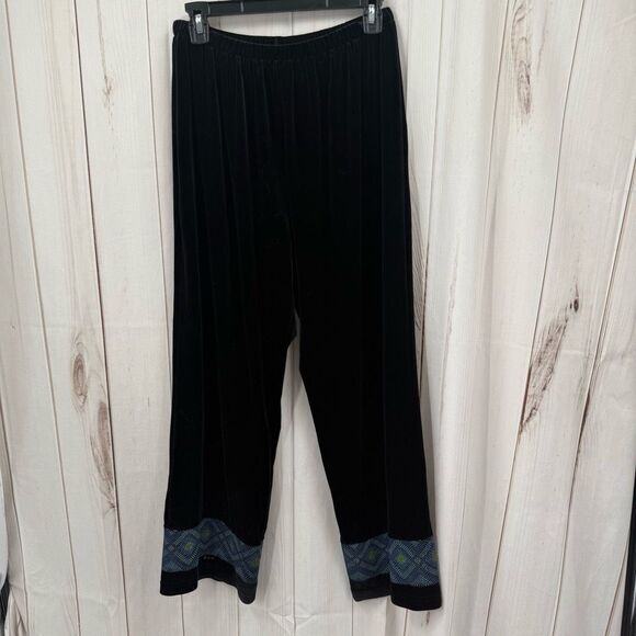 Vintage Cite Women’s XL Velvet Pull on Pants - Picture 1 of 4